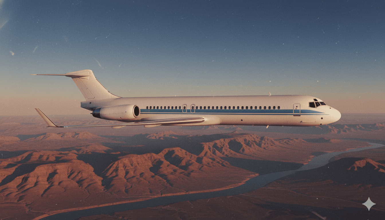 <p>McDonnell Douglas <strong>MD-80</strong></p>