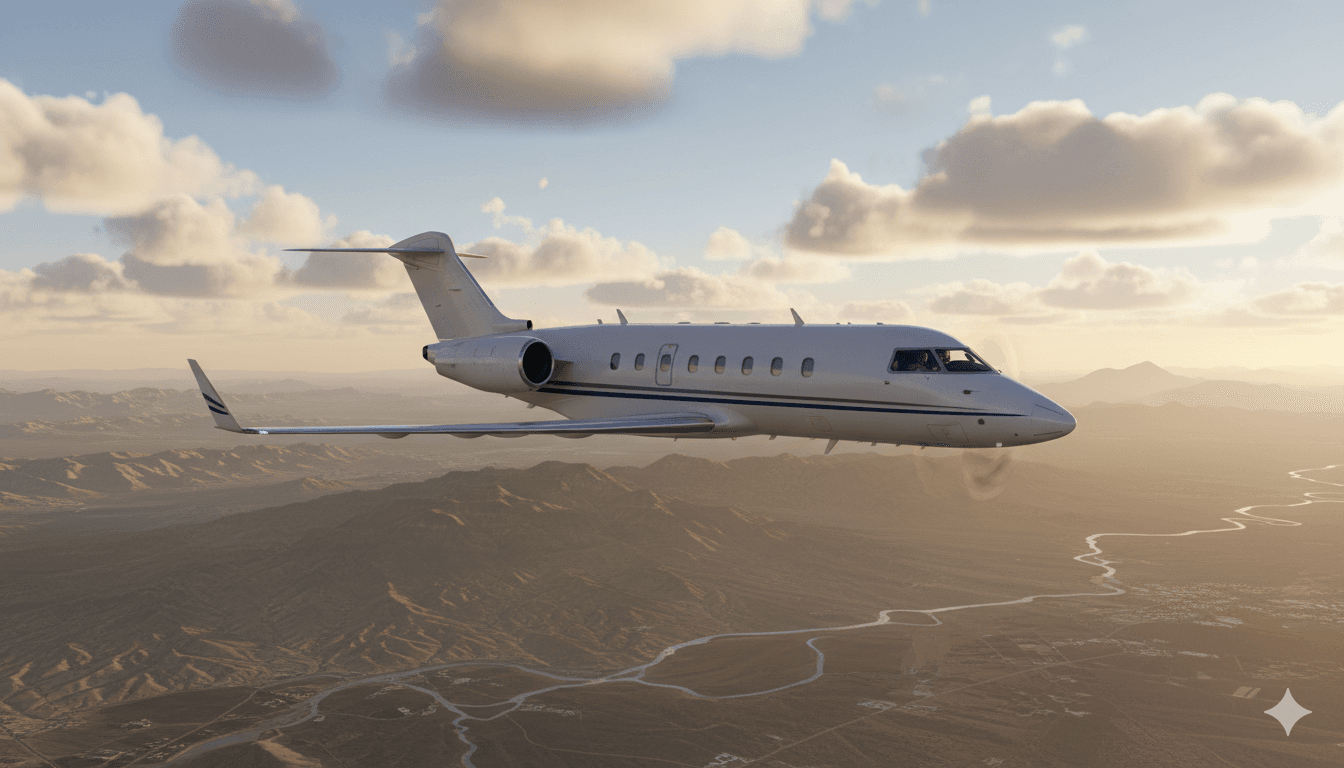 <p>Bombardier <strong>Challenger 604</strong></p>