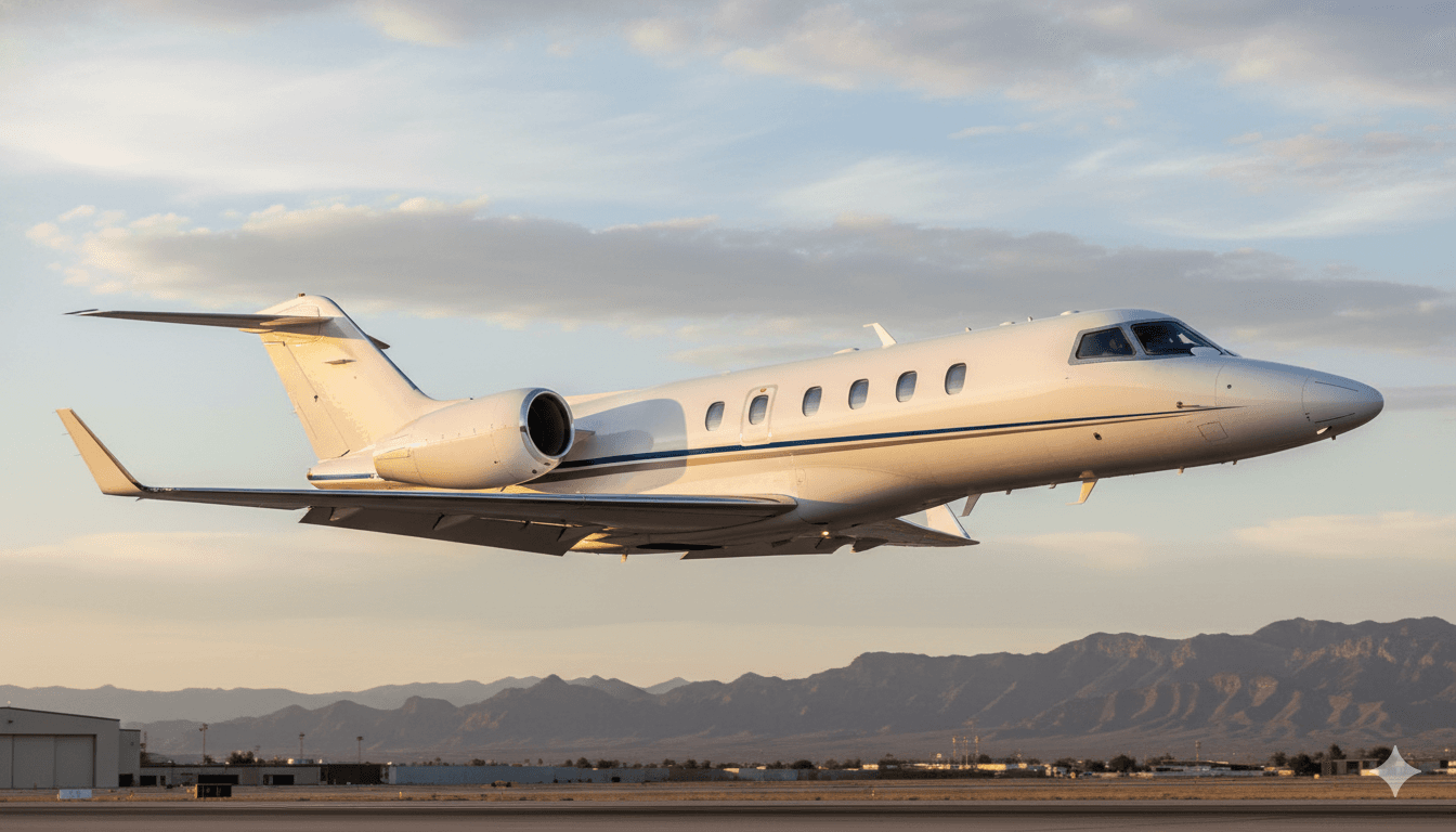 <p>Bombardier <strong>Learjet 45</strong></p>