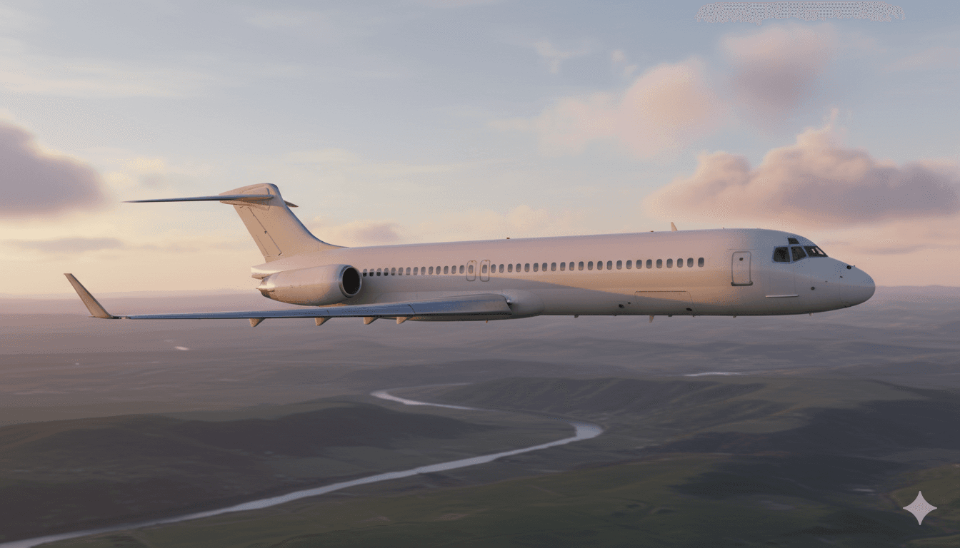 <p>McDonnell Douglas <strong>MD-90</strong></p>